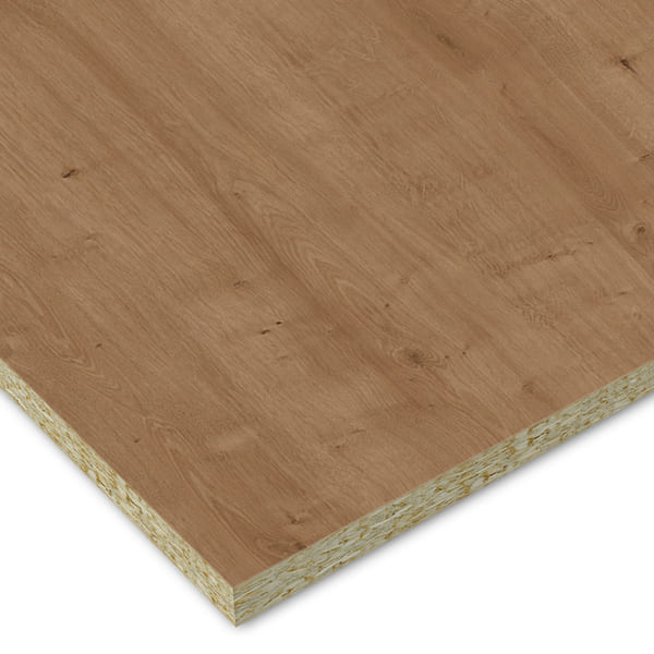 Melamina Vesto Roble Rustico 15mm 1.83x2.50 mts Arauco
