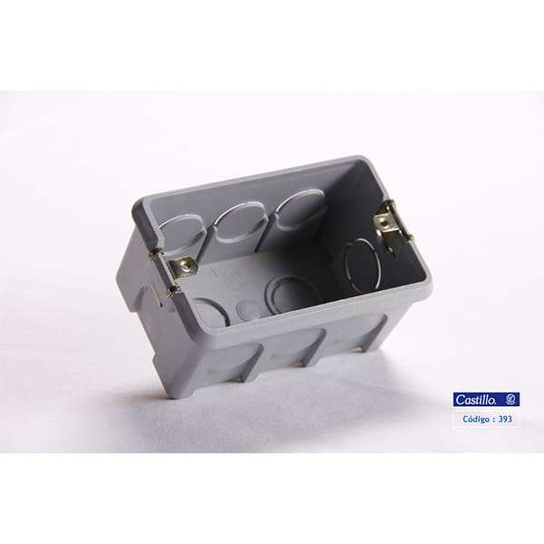 Caja Distribución Embutida de 16 A 20mm PVC Castillo