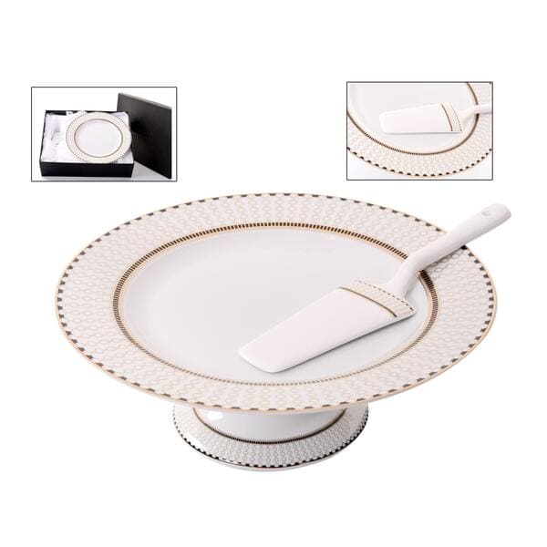 Juego Plato Torta Allure Concepts