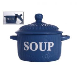 Taza Sopa Azul 12.2x10.7x6.9 Concepts