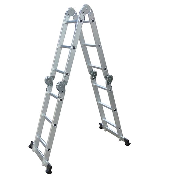 Escalera Articulada Aluminio 4x3 peldaños 3412BQ Wendar