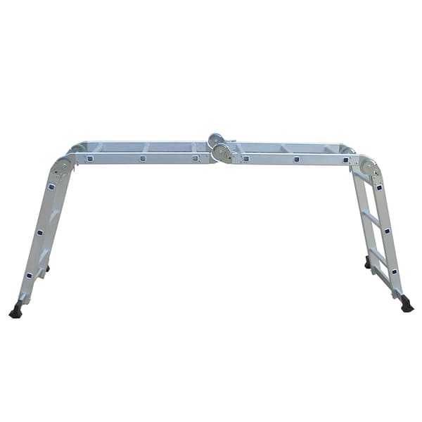 46000200167 (2) Escalera Articulada Aluminio 4x3 peldaños 3412BQ Wendar