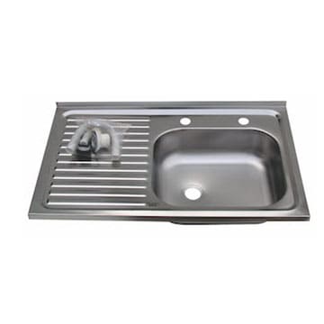 Lavaplatos 80x50 Sobreponer Combinación Secador Izquierda Taumm
