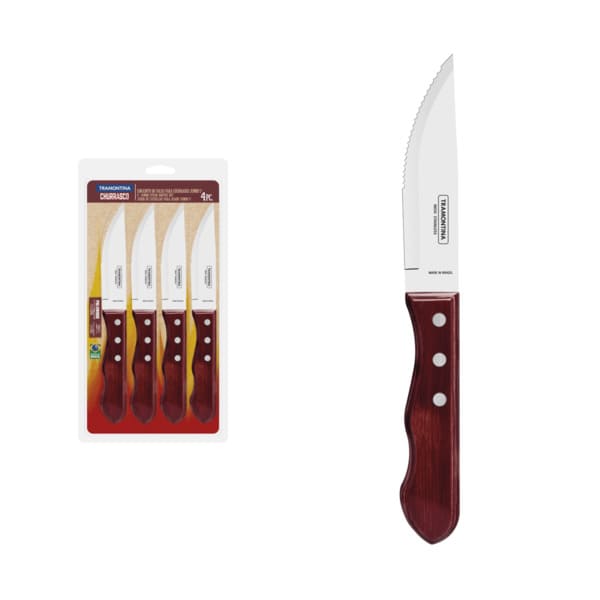 Juego de Cuchillos para Asado 4 Piezas Tramontina