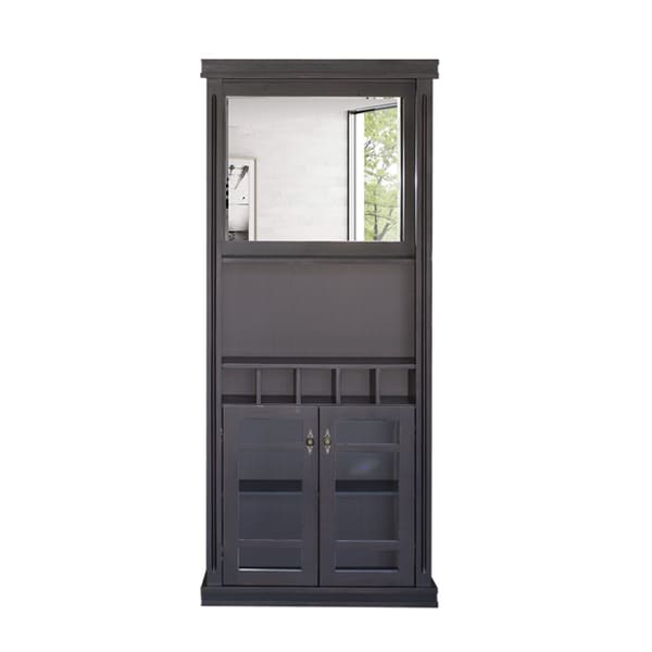 Vitrina 2 Puertas Tommy con Cava Espejo Muebles Santa Ana