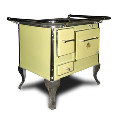 Cocina a Leña 70x56 Amarilla Krieger