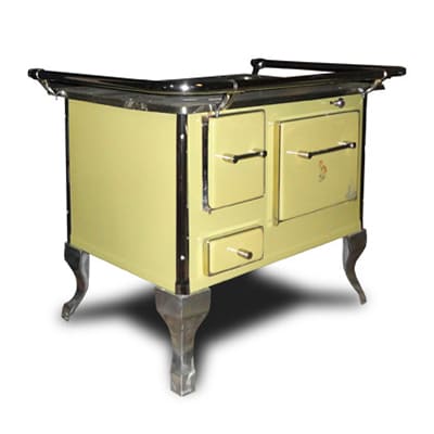 Cocina a Leña 80x56 Amarilla Krieger
