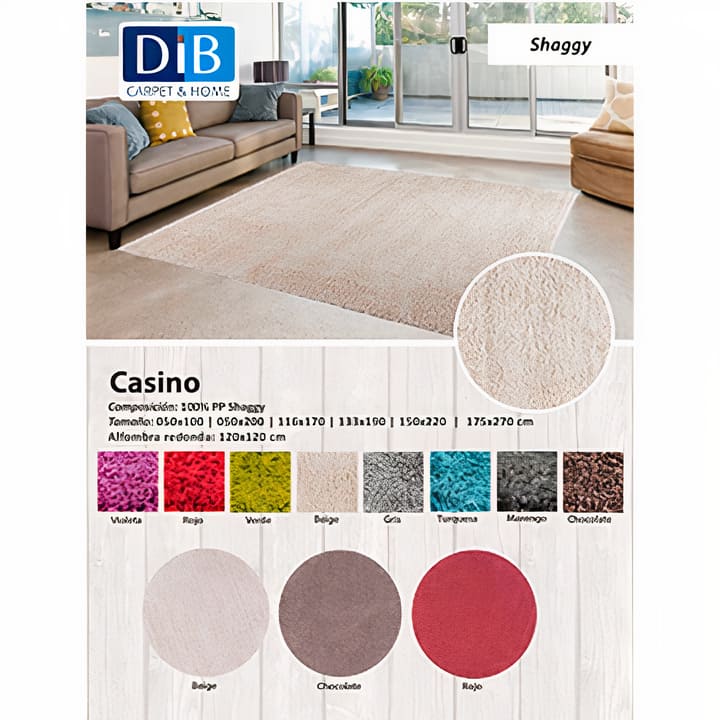 47000100096-4 Alfombra Casino 150X220 cm DIB