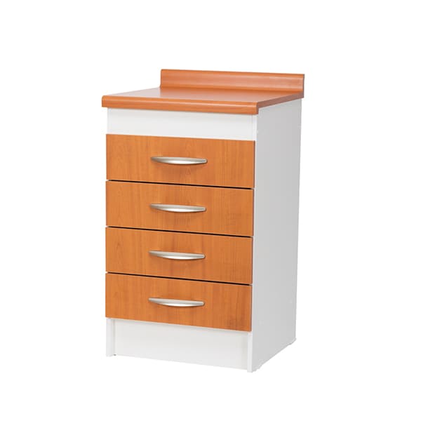 Mueble Cocina 4 Cajones c/ Cubierta Color Peral