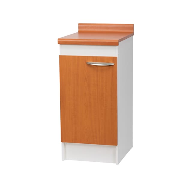 Mueble Cocina Base 1 Puerta con Cubierta Color Peral.0.40 mts.