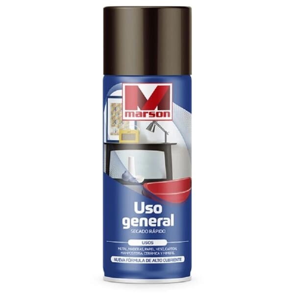 Spray Esmalte Café 485 ml Uso General Marson
