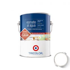 Esmalte al Agua Profesional 1/4 Galón Blanco Perfecto Tricolor