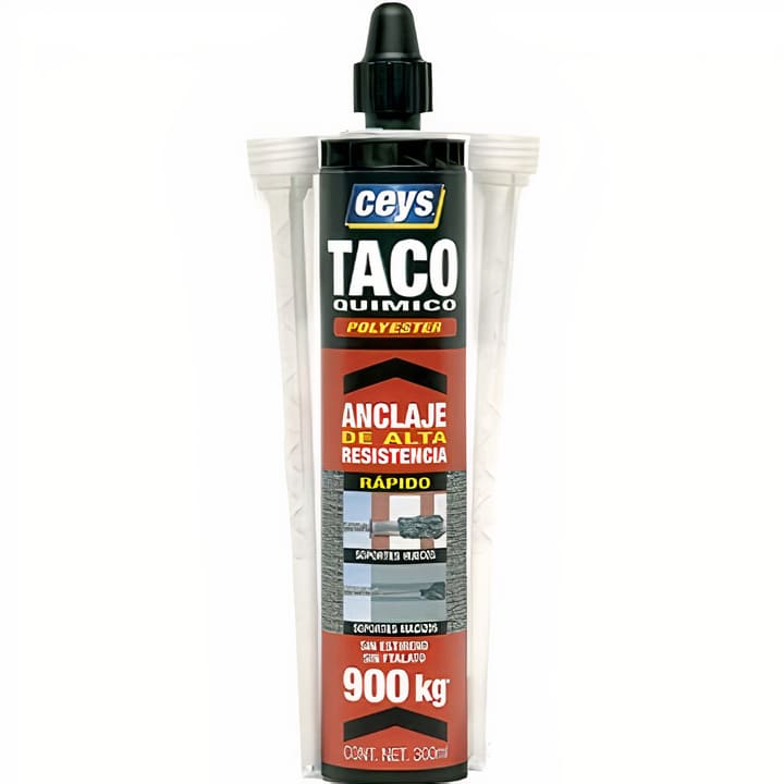 Bicomponente de Anclaje TACO Quimico Poliester Ceys