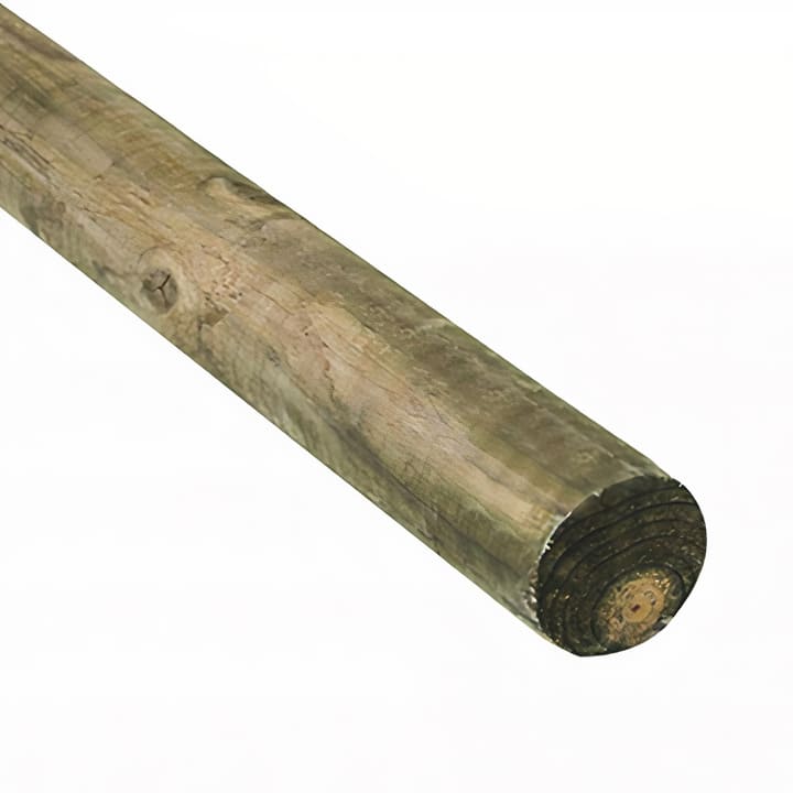 Polin con Punta 4" x 2.40 metros de largo