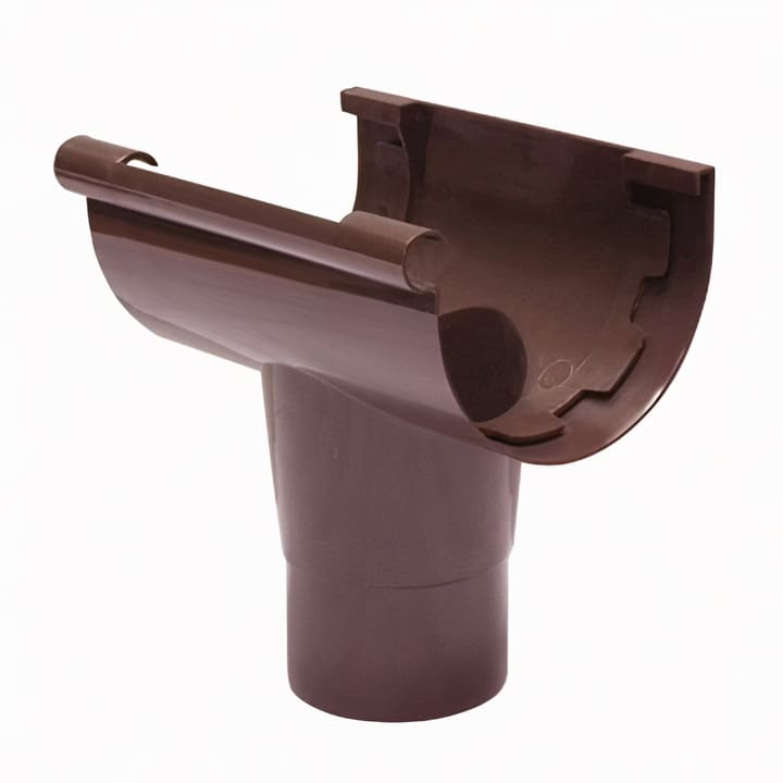 Bajada PVC con Dilatación Marrón P-25
