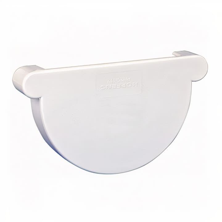 Tapa Canaleta PVC Blanco P-25