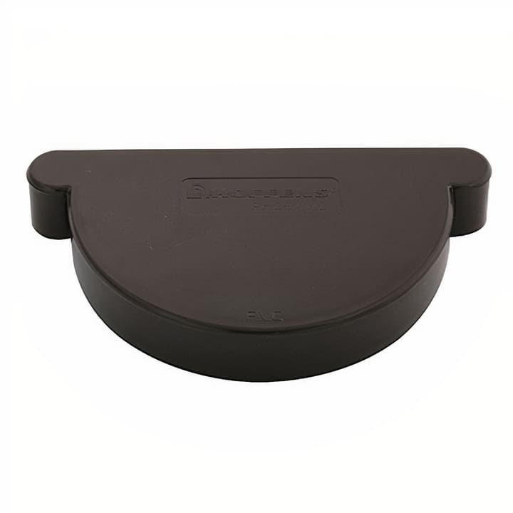 Tapa Canaleta PVC Marrón P-25