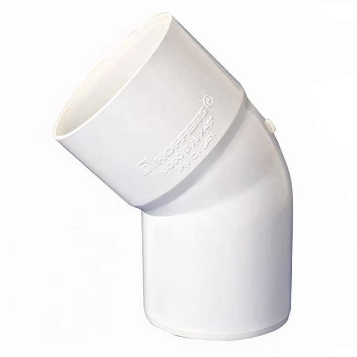 Codo 87.5° PVC H-H Blanco P-25