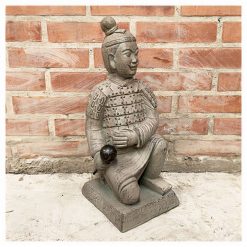 Figura Decorativa Soldado Terracota Derecho