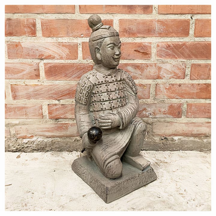 Figura Decorativa Soldado Terracota Derecho