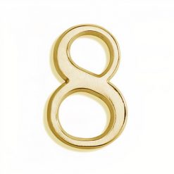 Número 8 Bronce Poli