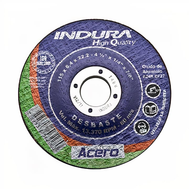 Disco de Desbaste 9 Pulgadas High Quality Indura