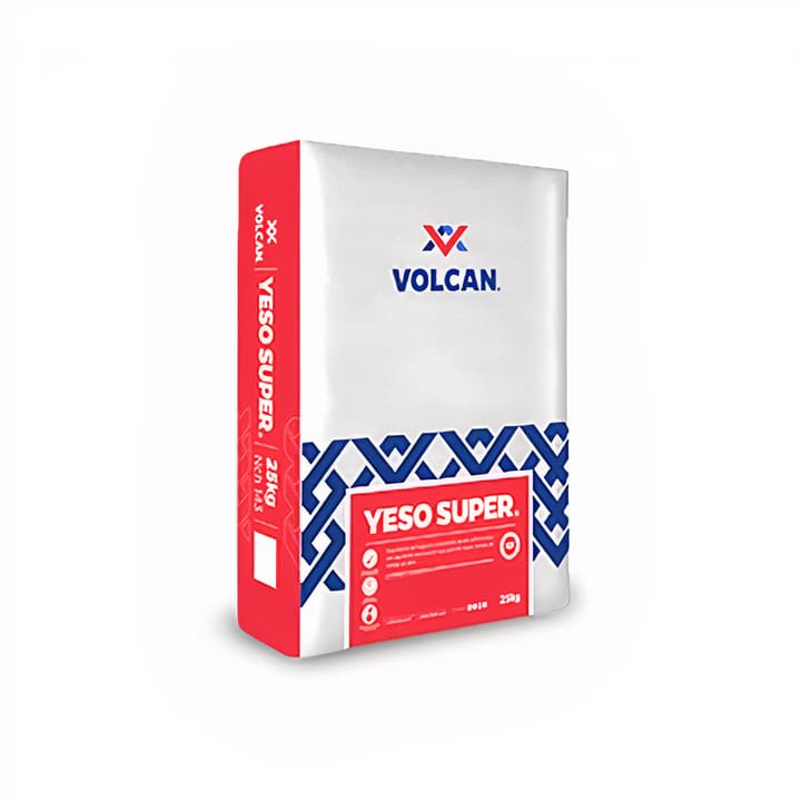 Yeso Super 25 Kilos Volcán