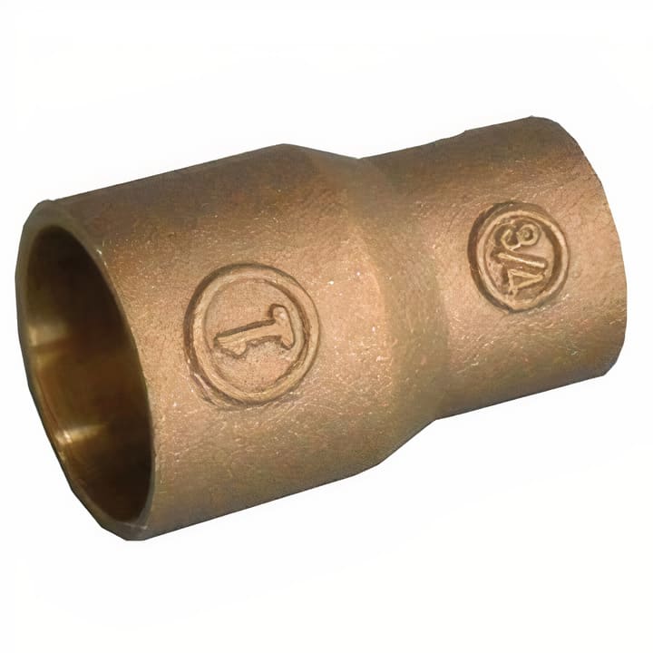 Copla SO-SO Bronce Reducción 1 x 3/4 Pulgada Taumm