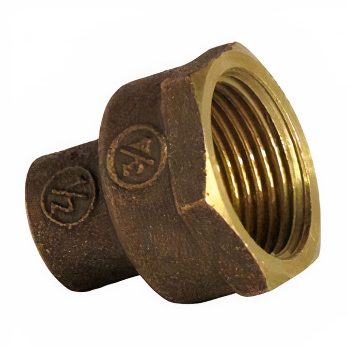 Terminal SO-HI Bronce Reducción 1/2 x 3/4 Pulgada Taumm