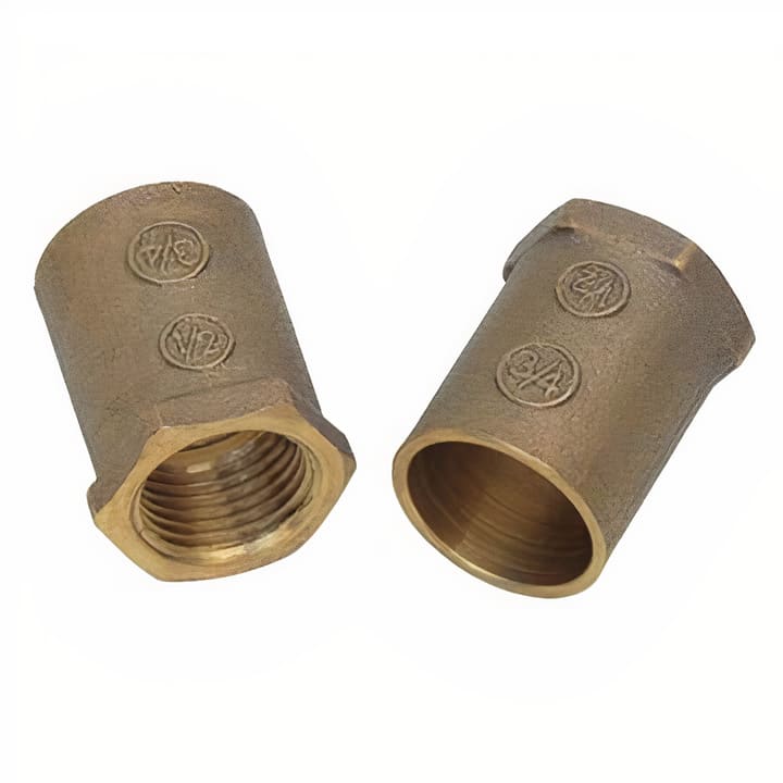 Terminal SO-HI Bronce Reducción 3/4 x 1/2 Pulgada Taumm