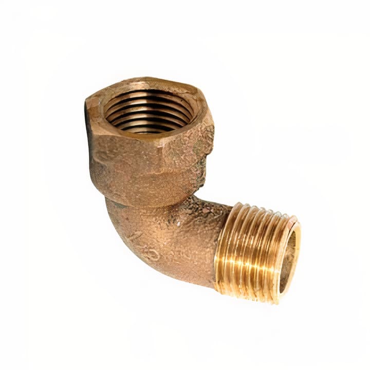 Codo Bronce HI-HE 1/2 Pulgada