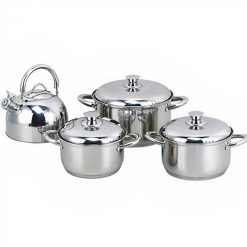 Juego Batería de 3 Ollas + Tetera Condor