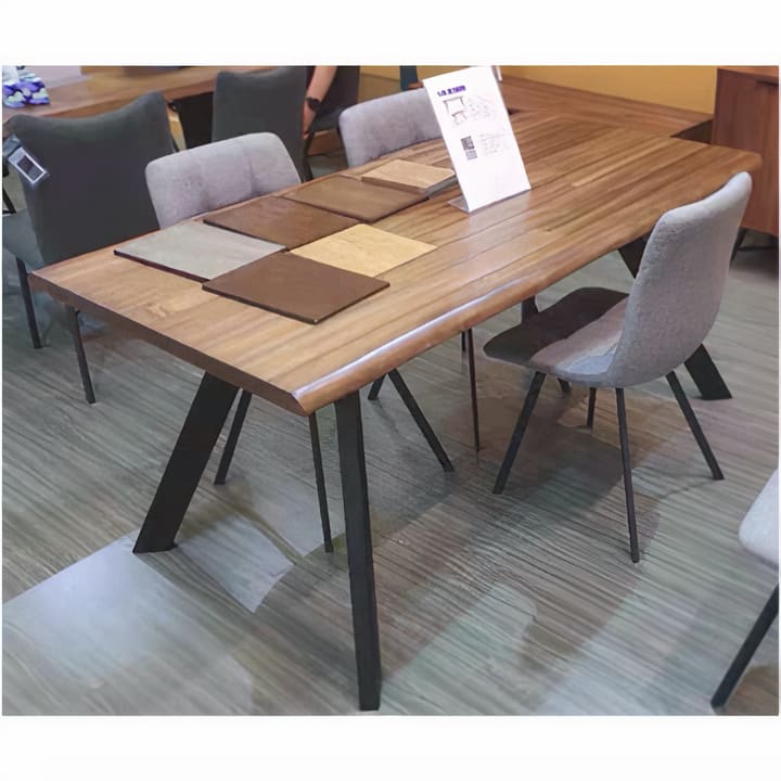 Comedor Walnut Grey 6 Sillas fjäder
