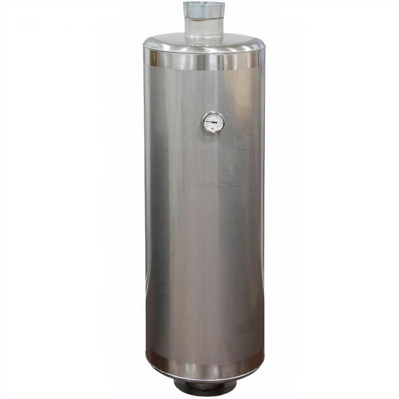 Termo Cañón Galvanizado con Válvula 60 Litros HVAC