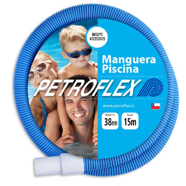 Manguera para Piscina 15 Metros Petroflex