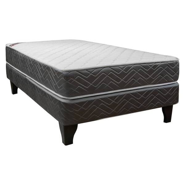 Cama Europea Apolo Black 1 1/2 Plazas Celta