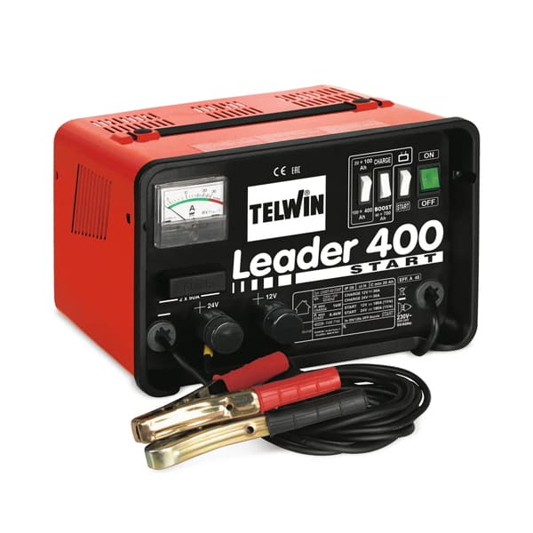 Cargador de Bateria Leader 400 Start Telwin