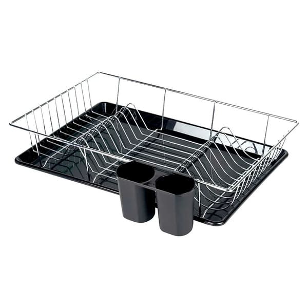 Escurridor Loza 18 Platos Negro MOR