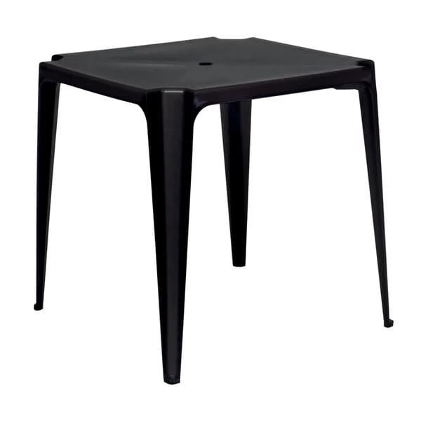 Mesa Plastica Negra MOR