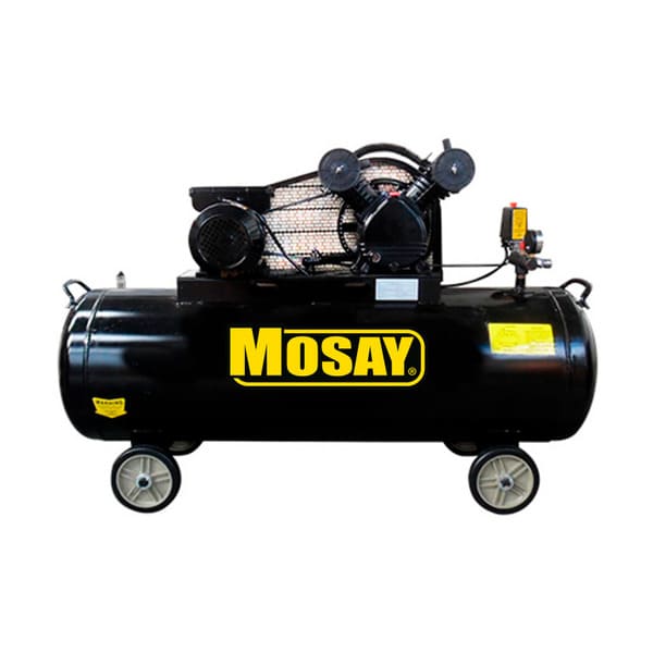 Compresor Polea 3HP 200L Mosay
