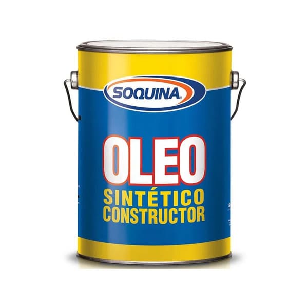 Óleo Sintético Constructor 1 Galón Blanco Soquina