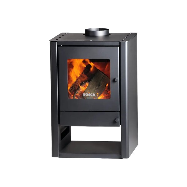 Estufa a leña Gold 380 Charcoal Bosca