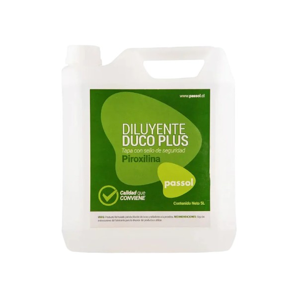 Diluyente Duco 5 Litros Passol