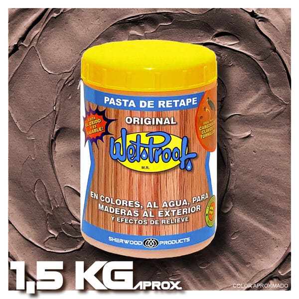 Pasta Retape Cedro 1.5 kgs Wet Proof