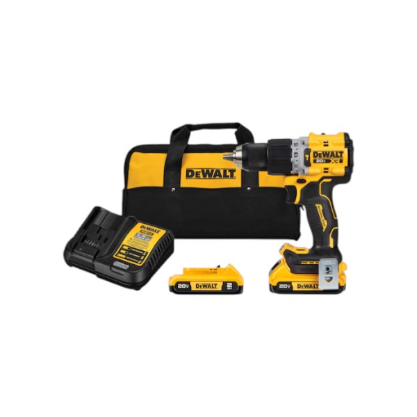 Taladro Percutor Inalámbrico 20V DCD805D2 DeWalt