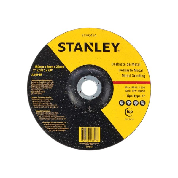 Disco de Desbaste 7'' STA0414 Stanley