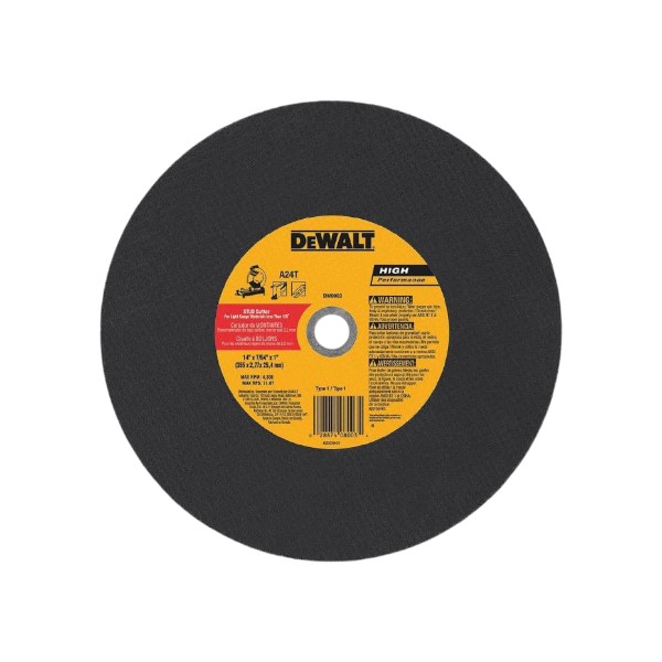 Disco de Corte Tronzadora 14'' DW8003 DeWalt