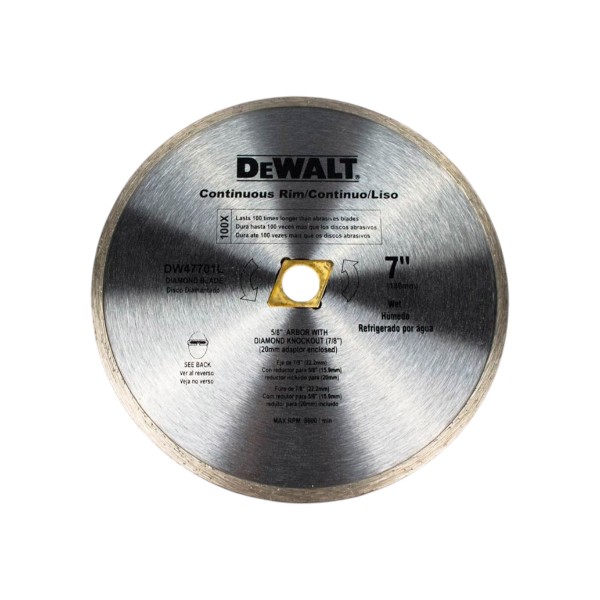 Disco Diamantado 7'' DW47701L DeWalt