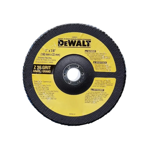 Disco Traslapado 7'' G36 DW8321 DeWalt