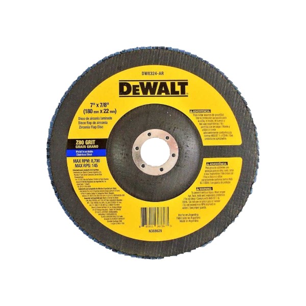 Disco Traslapado 7'' G80 DW8324 DeWalt